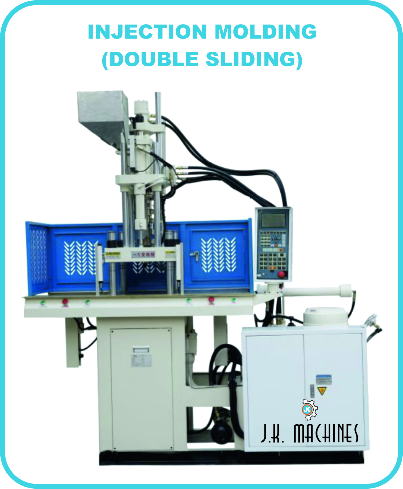 Vertical Injection Molding (Double Slide)