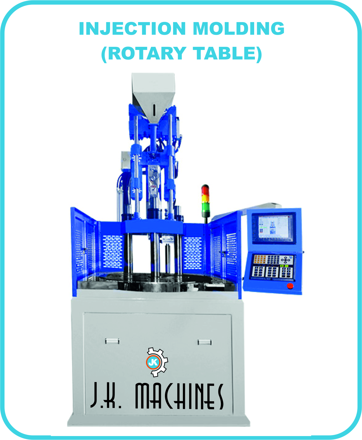 Vertical Injection Molding (Rotary Slide)